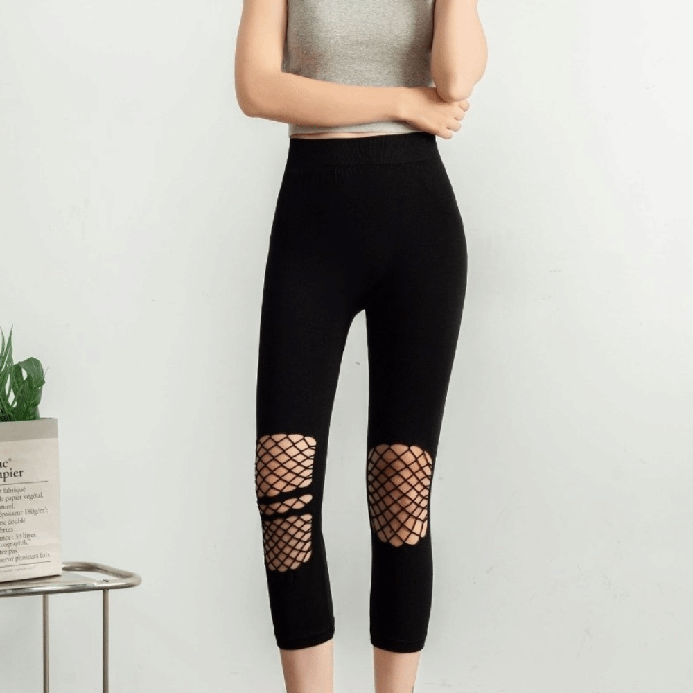 Yoga & Fitness Classes By Niharika Zirakpur Reviews - Nieuwe uitgeholde mesh leggings voor dames,