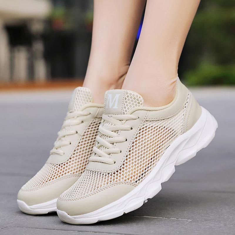 Yoga Fitness Reservation - Zomer Ademende Sneakers Vrouwen Mesh Dames