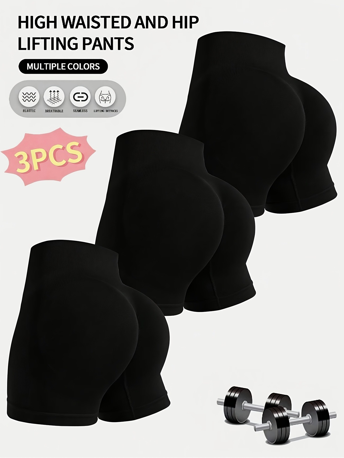 Yoga & Fitness Classes By Niharika Zirakpur Reviews - 3-pack dames yogashorts met hoge taille,