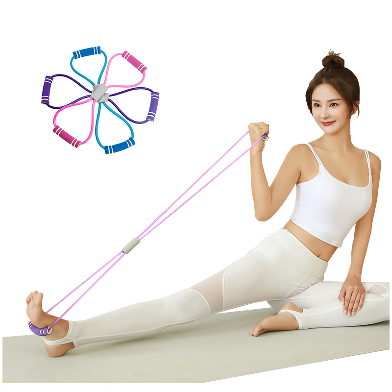 Figure 8 Resistance Band - Weerstand Fitness Band Yoga Gym Fitness