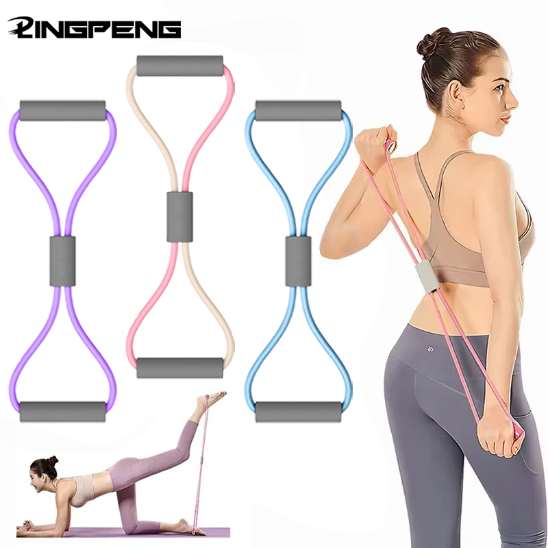 Figure 8 Resistance Band - 1 stks home gym elastische band