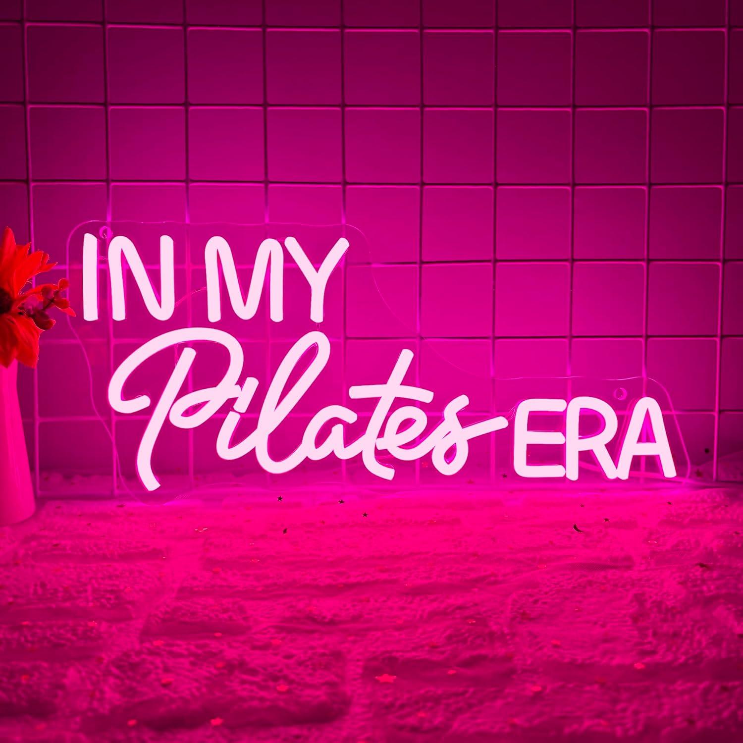 Yoga Fitness Rooms - Neonbord met dimbare LED-verlichting voor Pilatesstudio,