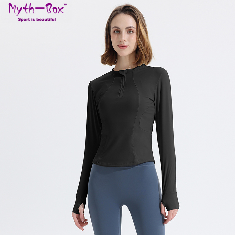 Herfst Vrouwen Yoga Shirts Lan - Yoga Fitness Qc recensie en prijs