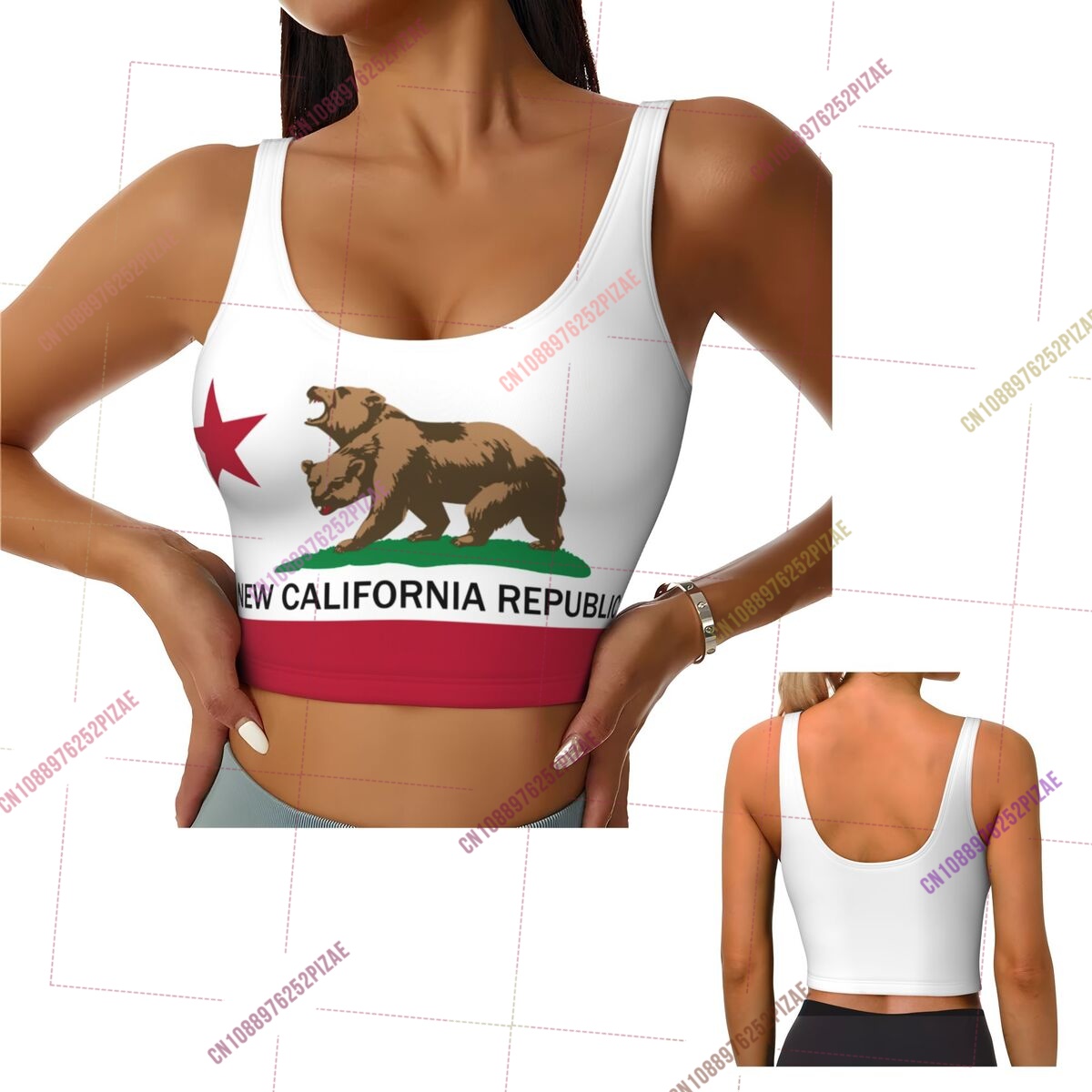 2026 California Flag Dames Spo - Yoga Fitness California recensie en prijs