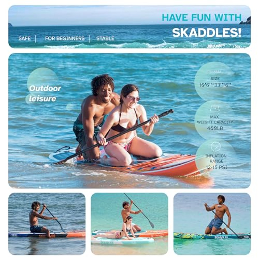 Opblaasbaar Stand Up Paddle Bo - Yoga Fitness Board recensie en prijs