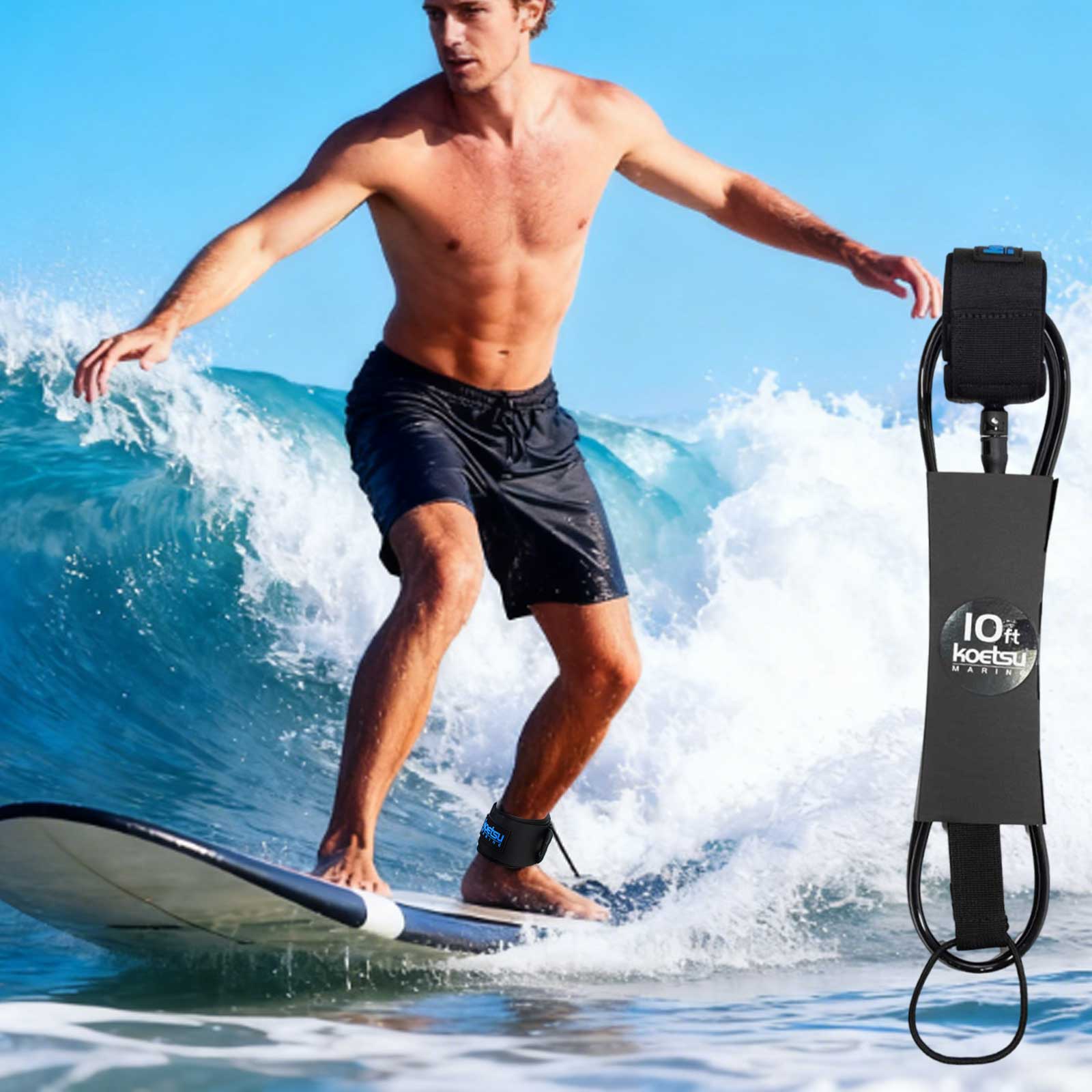 6-10ft SUP Board Surf Leg Rope - Ankle Weights recensie en prijs