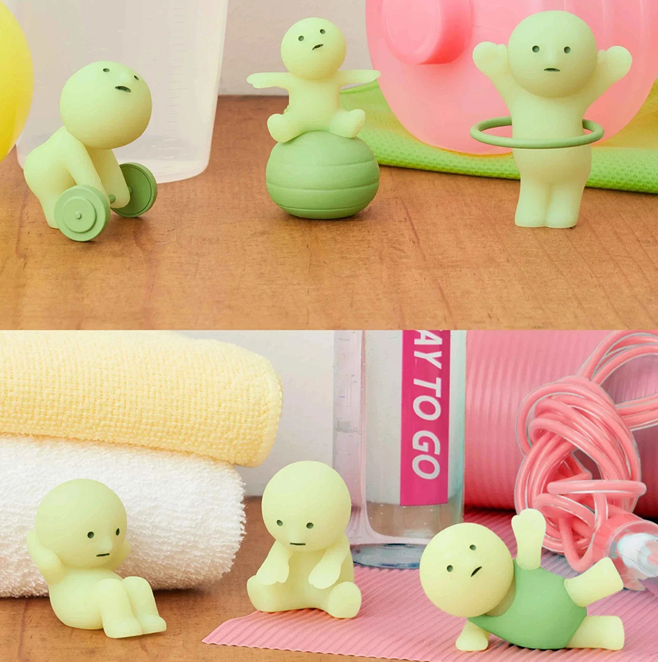 Glow-in-the-dark minifiguur se - Yoga In Fitness First recensie en prijs