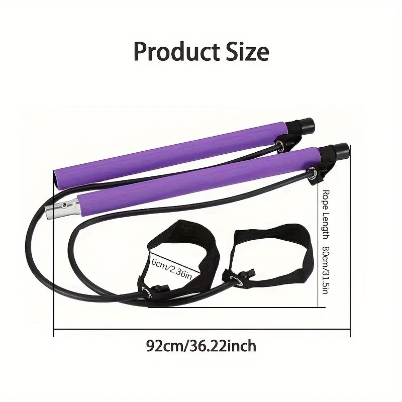 Multifunctionele Pilates Bar C - Yoga Fitness Bar recensie en prijs
