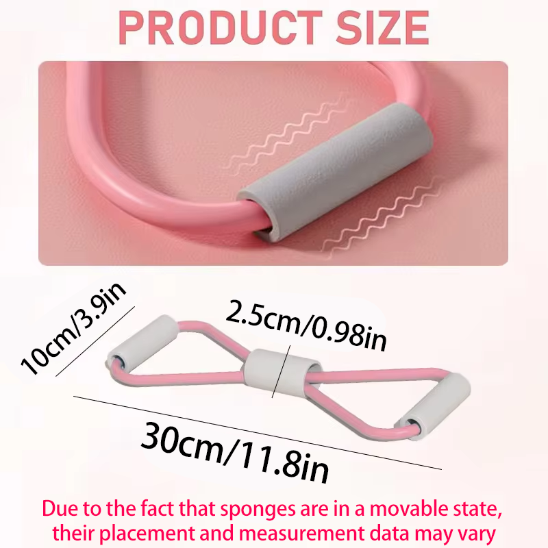 1 stks home gym elastische ban - Figure 8 Resistance Band recensie en prijs