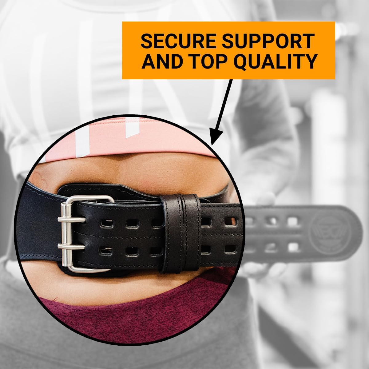 Leren gewichtshefband voor tra - Weight Lifting Belt recensie en prijs