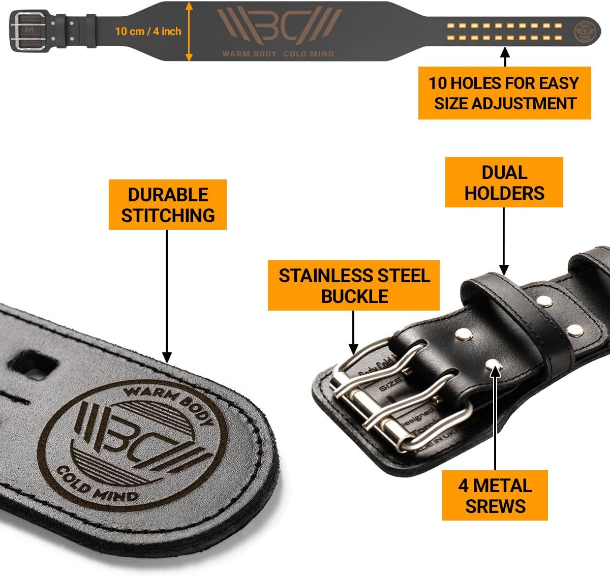 Leren gewichtshefband voor tra - Weight Lifting Belt recensie en prijs