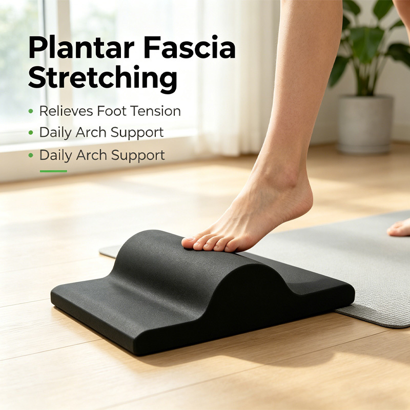 Lange gebogen boog van schuim, - Yoga Fitness Board recensie en prijs