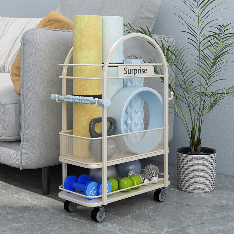 Zware-duty carbonstalen opberg - Yoga Fitness Rooms recensie en prijs
