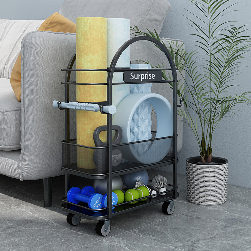 Zware-duty carbonstalen opberg - Yoga Fitness Rooms recensie en prijs