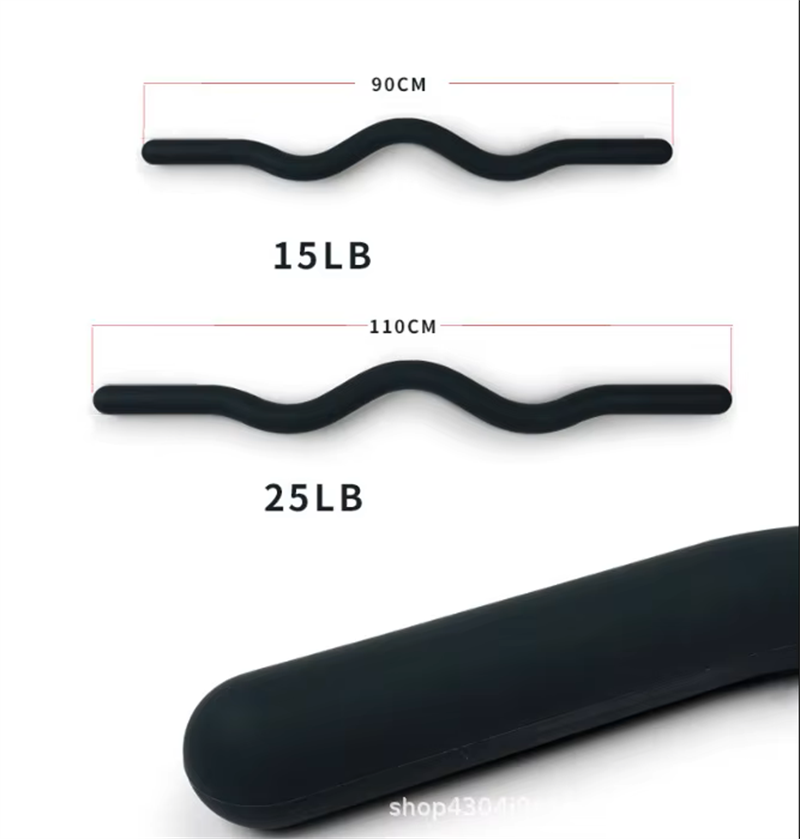 15LB zachte toning barbell, an - Yoga Fitness Bar recensie en prijs
