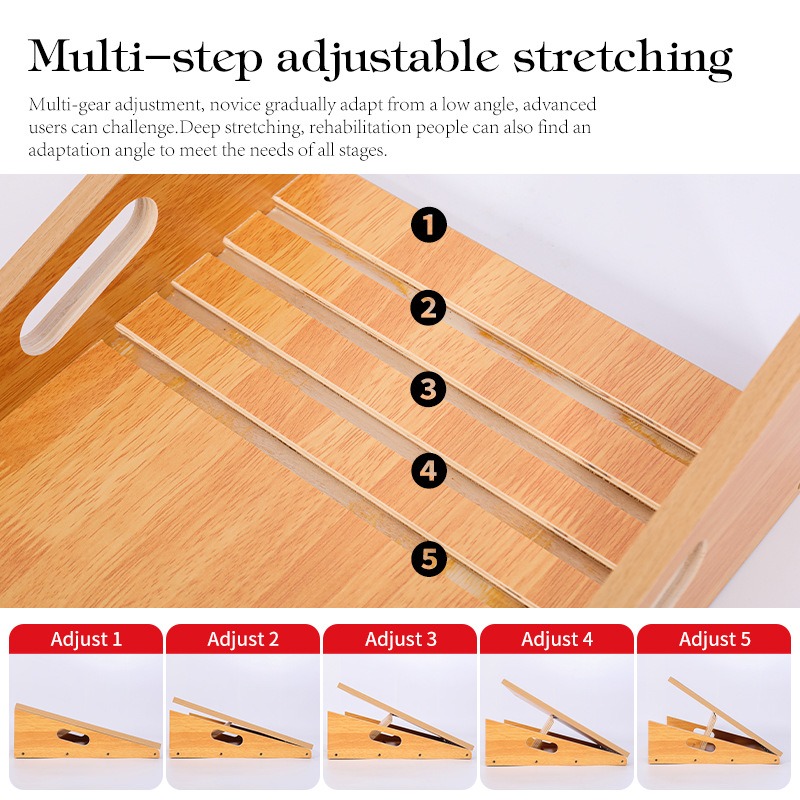 Verstelbaar houten balansbord  - Yoga Fitness Board recensie en prijs