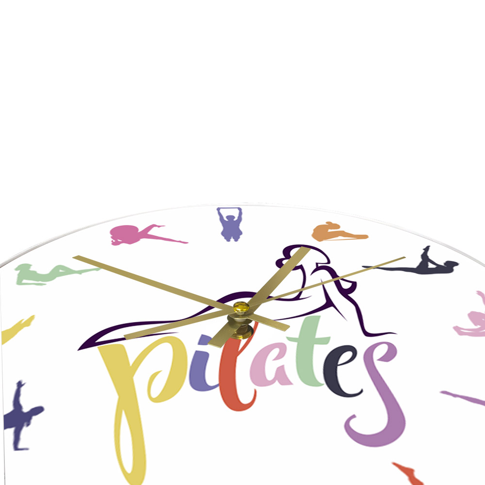 Pilates Pose Kleurrijke Print  - Yoga Fitness Rooms recensie en prijs