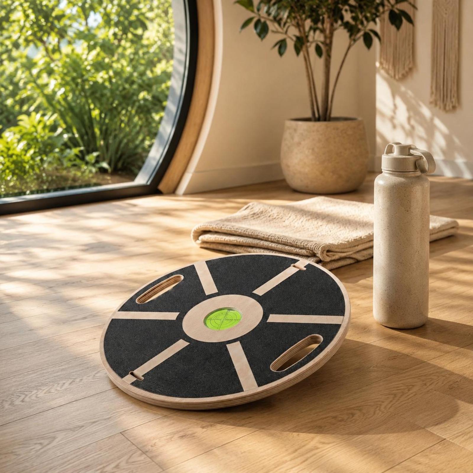 Home Fitness Houten Balansbord - Yoga Fitness Board recensie en prijs