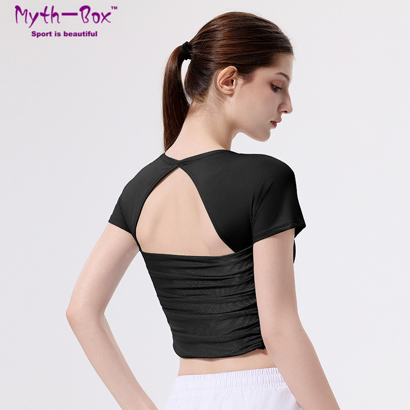 Vrouwen Slanke Yoga Shirts Met - Yoga Fitness Qc recensie en prijs