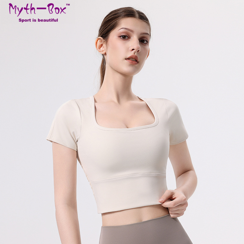 Vrouwen Slanke Yoga Shirts Met - Yoga Fitness Qc recensie en prijs