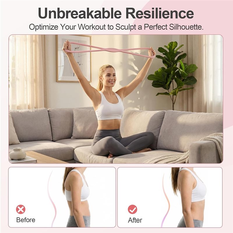 LALA Voor Effectieve Thuiswork - Figure 8 Resistance Band recensie en prijs